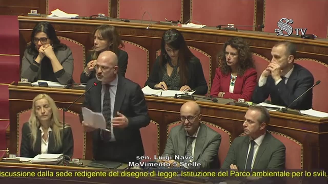 Luigi Nave - Intervento in Senato (22.01.25)