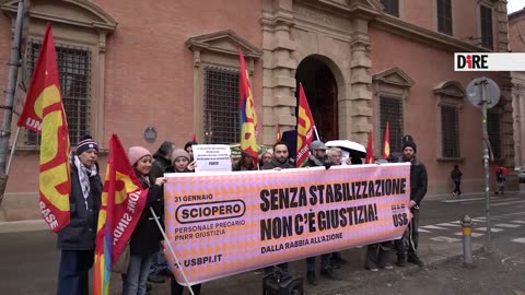 Bologna - GIUSTIZIA. RABBIA PRECARI PNRR: IN EMILIA-R. 500 RISCHIANO POSTO (31.01.25)