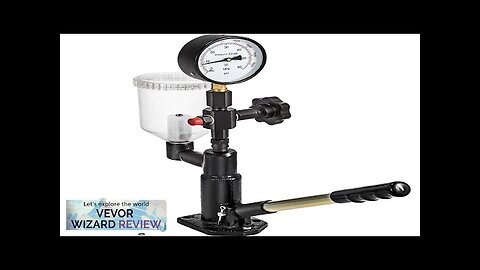 VEVOR 400Bar 6000PSI Diesel Fuel Injector Tester Diesel Injector Nozzle Tester Review