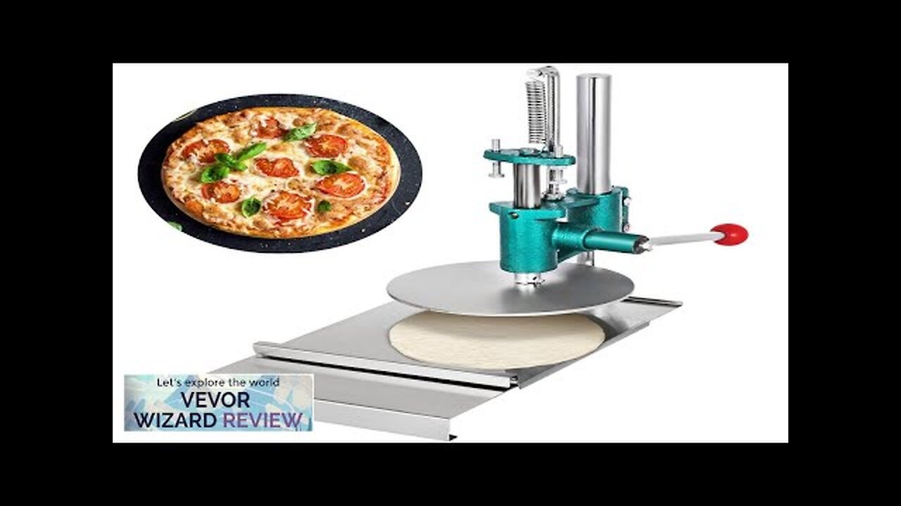 7.8'' Big Roller Dough Sheeter Pasta Maker Household Pizza Dough Manual Pastry Review