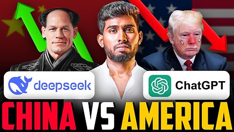 China’s New AI Model DeepSeek Just Won the Tech Race...American CEOs in Shock!