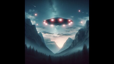 UFO releasing multiple orbs over London