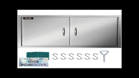 VEVOR BBQ Access Door 42W X 21H Inch Double BBQ Door Stainless Review