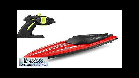 TY2 2.4G High Speed Racing RC Boat Dual Motor Model Waterproof Electric Review