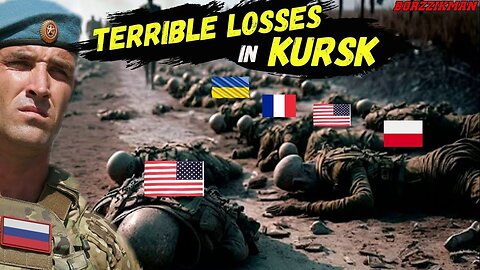 KURSK MASSACRE: Russian Marines Are Brutally Destroying NATO Soldiers and Elite Ukrainian Army Units