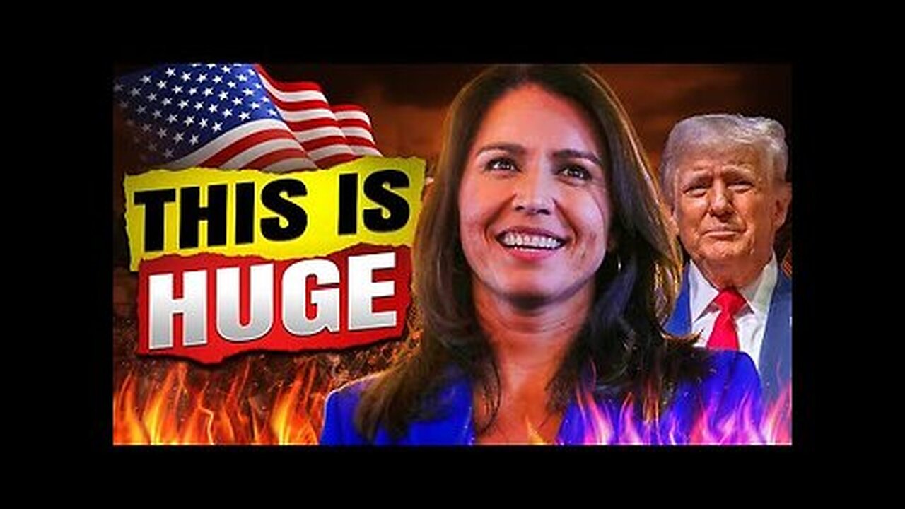 BREAKING- TULSI GABBARD JUST DROPPED A MAJOR BOMBSHELL!!!