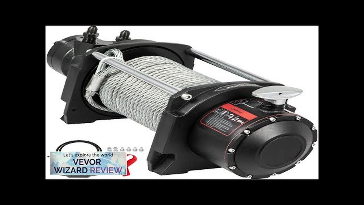 VEVOR Industrial Hydraulic Winch 10000lbs Hydraulic Anchor Winch with 24m Strong Steel Review