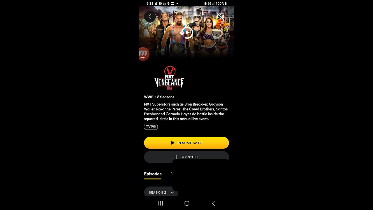 NXT Vengennce Day 2024