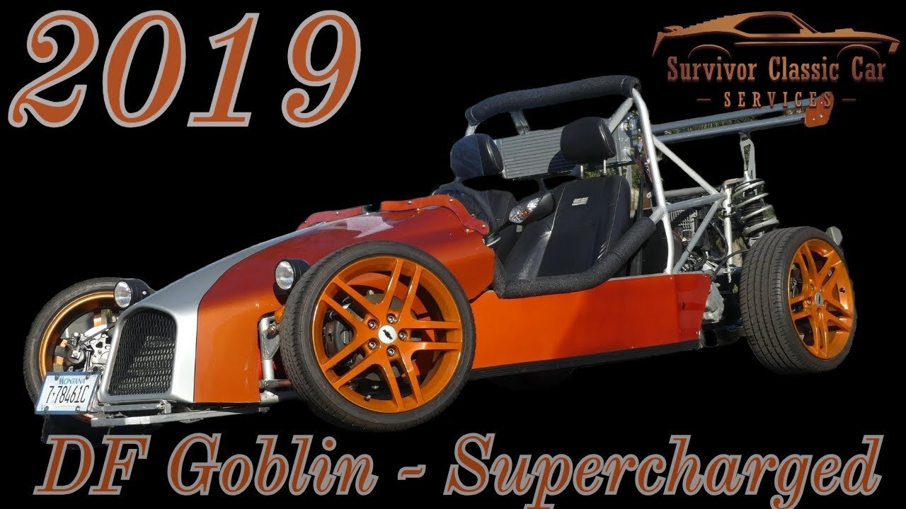 2019 DF Goblin Supercharged adult go-kart, rail, buggy, sports car Cobalt SS