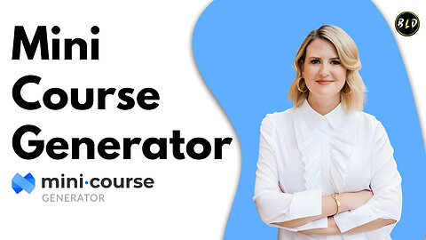 Build Mini Courses in Minutes Using AI | Mini Course Generator Lifetime Deal