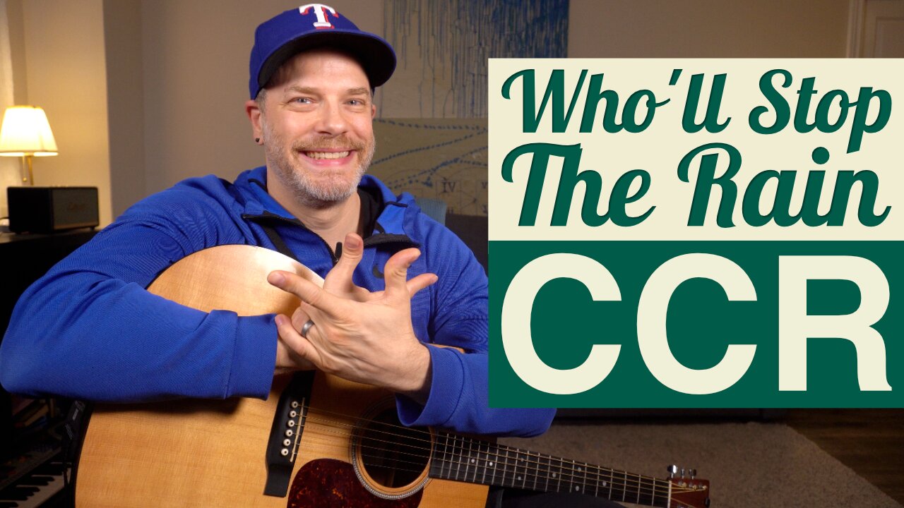 How to Play 'Who'll Stop the Rain' by CCR | Easy Guitar Lesson for Beginners