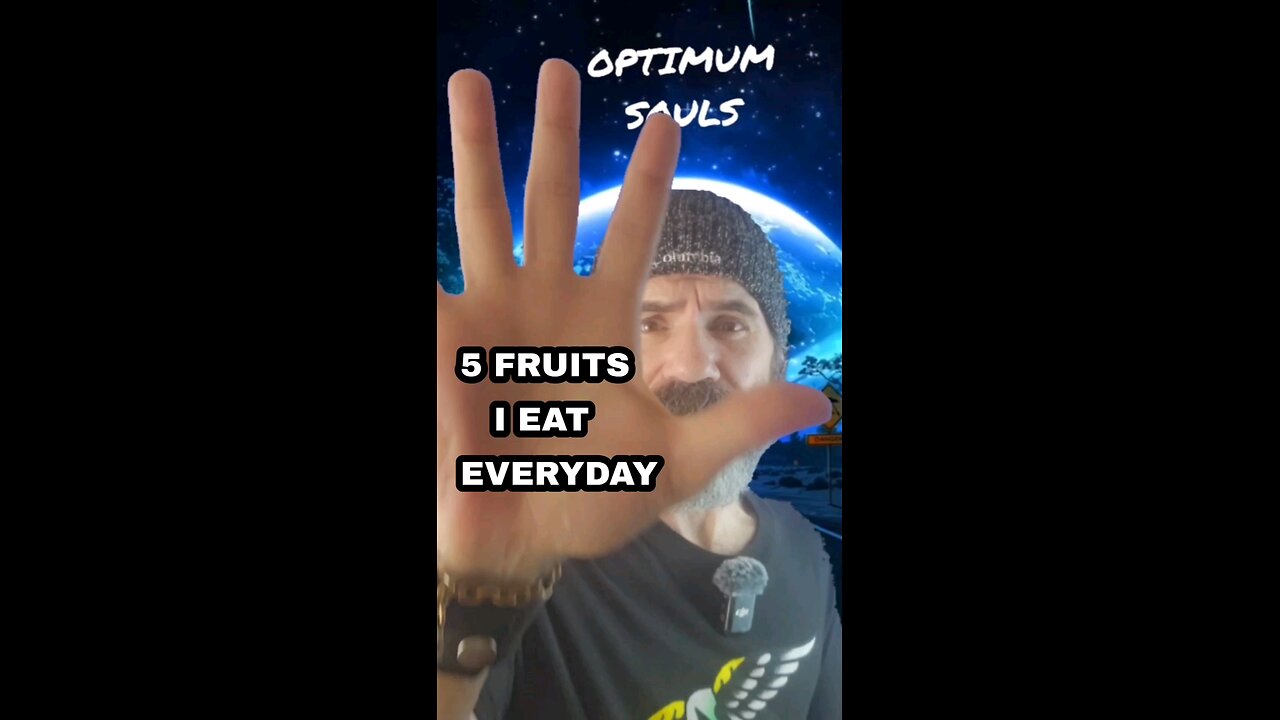 5 fruits I eat everyday