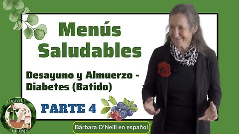 MENÚS SALUDABLES_Desayuno y almuerzo - Diabetes (Batido) ✨