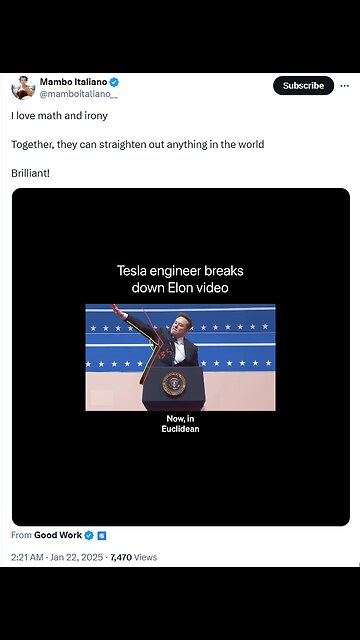 I love math and irony. Together, they can straighten out anything in the world