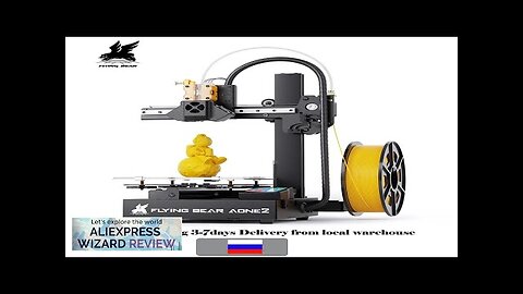 FLYING BEAR 3D Printer Aone 2 Easy Leaning and Using High Precision Review