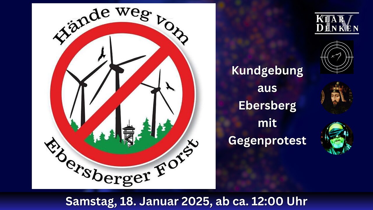 🔴💥Live aus Ebersberg - Kundgebung und Gegenprotest💥