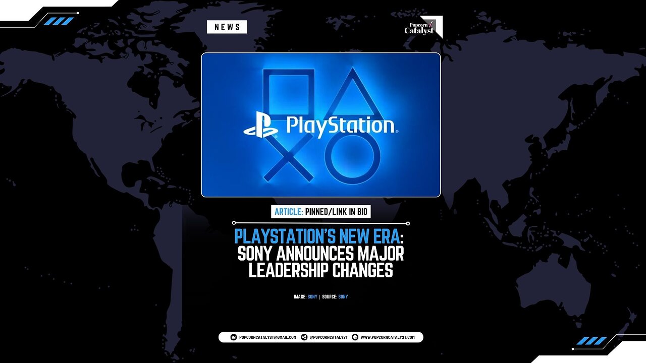 Sony Announces Major Leadership Changes! #playstation #gaming #games #sony #news