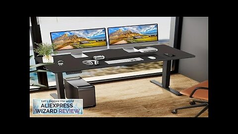 48inches Standing Desk Adjustable Height Electric Sit Stand Up Desk Gaming Desk Review