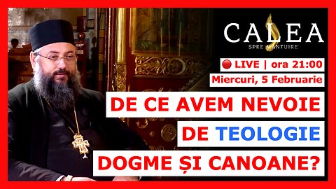 🔴 LIVE #961 - DE CE AVEM NEVOIE DE TEOLOGIE, DOGME ȘI CANOANE? || Pr. MAXIM VLAD