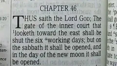Ezekiel: Chapters 46-48