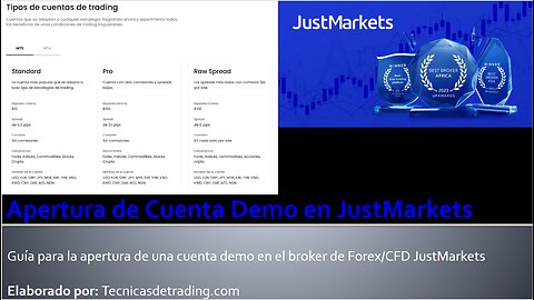 ¿Como Abrir Una Cuenta Demo Con JustMarkets?