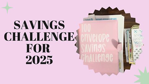 Savings Challenges I Plan to Complete in 2025
