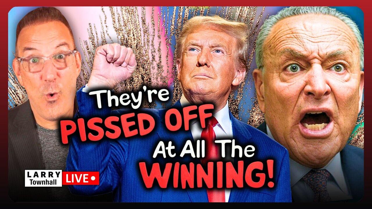 🚨Trump Victories Cause MASS DEMOCRAT PANIC: Liberals ENRAGED In DC! | LARRY Live!