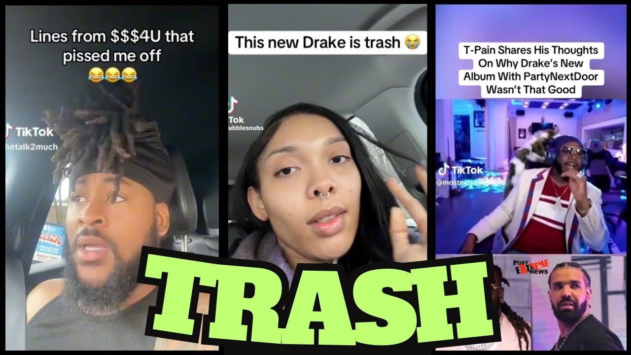 SOCIAL MEDIA REACTING TO DRAKES NEW ALBUM