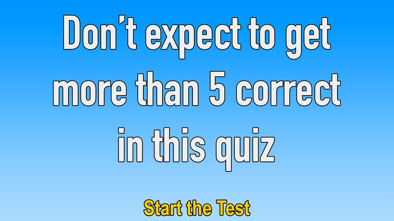 You absolutely won't score higher than a 6 out of 10