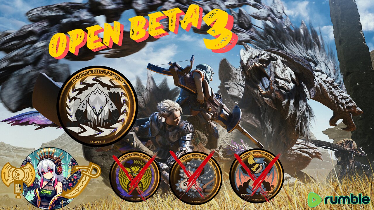 🔴 Monster Hunter Wilds OpenBeta 3 - First Arkveld Solo Hunt