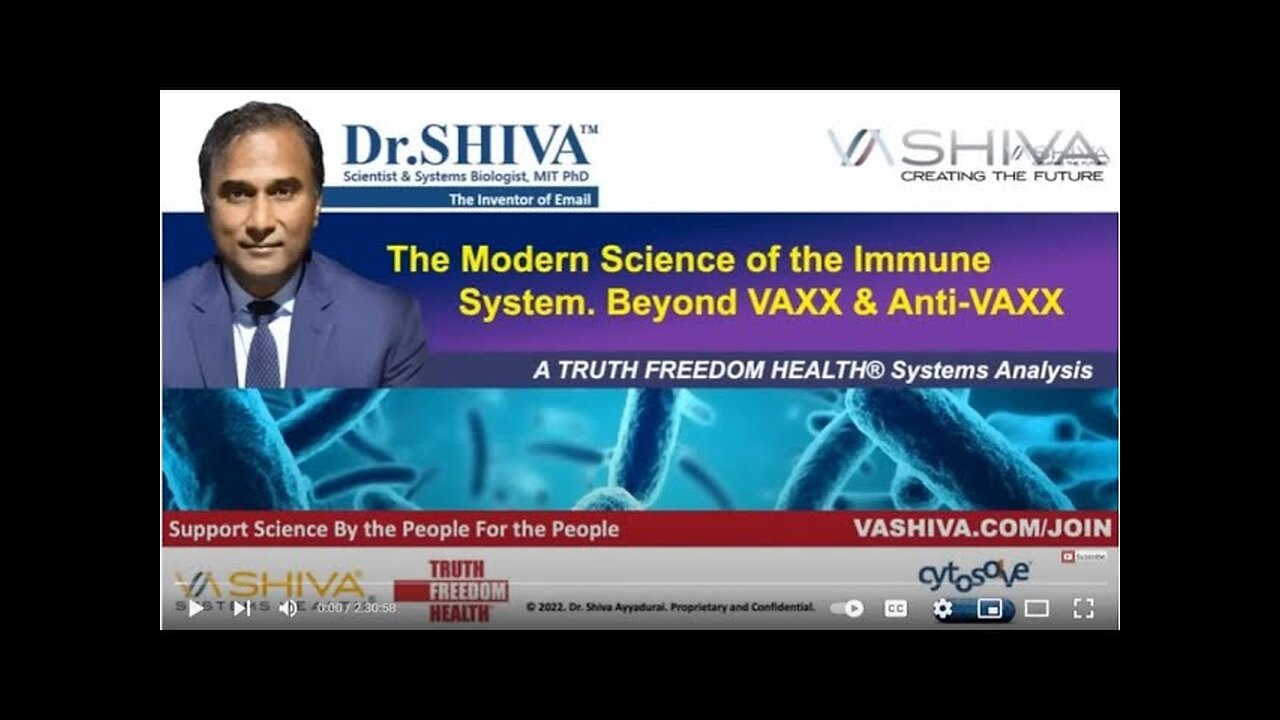 Dr.SHIVA™: Beyond VAXX & Anti-VAXX @CytoSolve® Systems Analysis(9/19)
