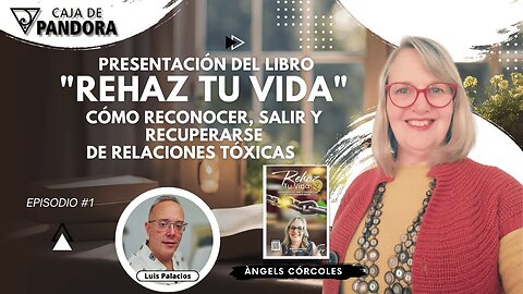 Presentación del libro "Rehaz tu vida". Cómo reconocer, Àngels Córcoles