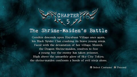 Ninja Gaiden Sigma 2 (PC) - Chapter 5 - The Shrine-Maiden's Battle