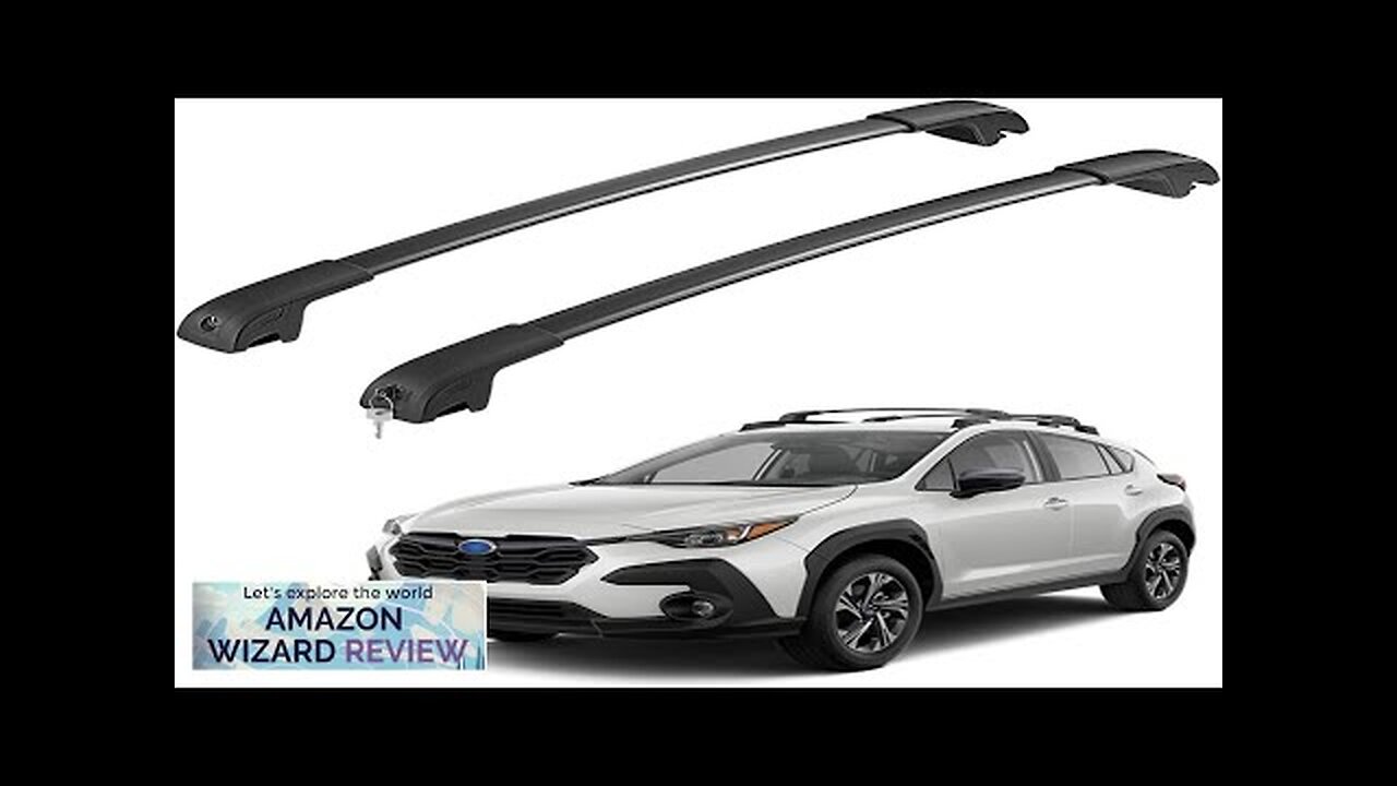 Car Roof Rack Cross Bars Compatible with Subaru Crosstrek 2024 with Lock Review