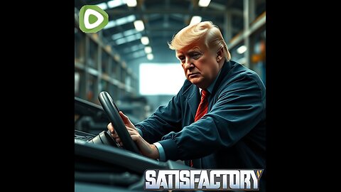 President Trump Is Back To Work! More Executive Orders On The Way! Playing Satisfactory On Rumble!