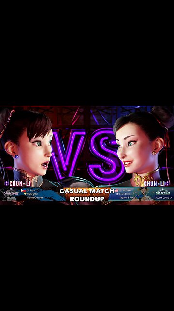 Kuya Kalbo SF6 Casual Match Roundup. Chun Li 4 star Diamond Rank [Hori Fight Stick]