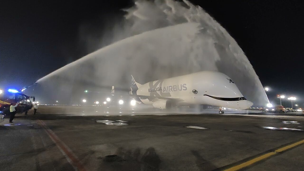 Experience the Luxury: BELUGA XL at Kolkata Airport"