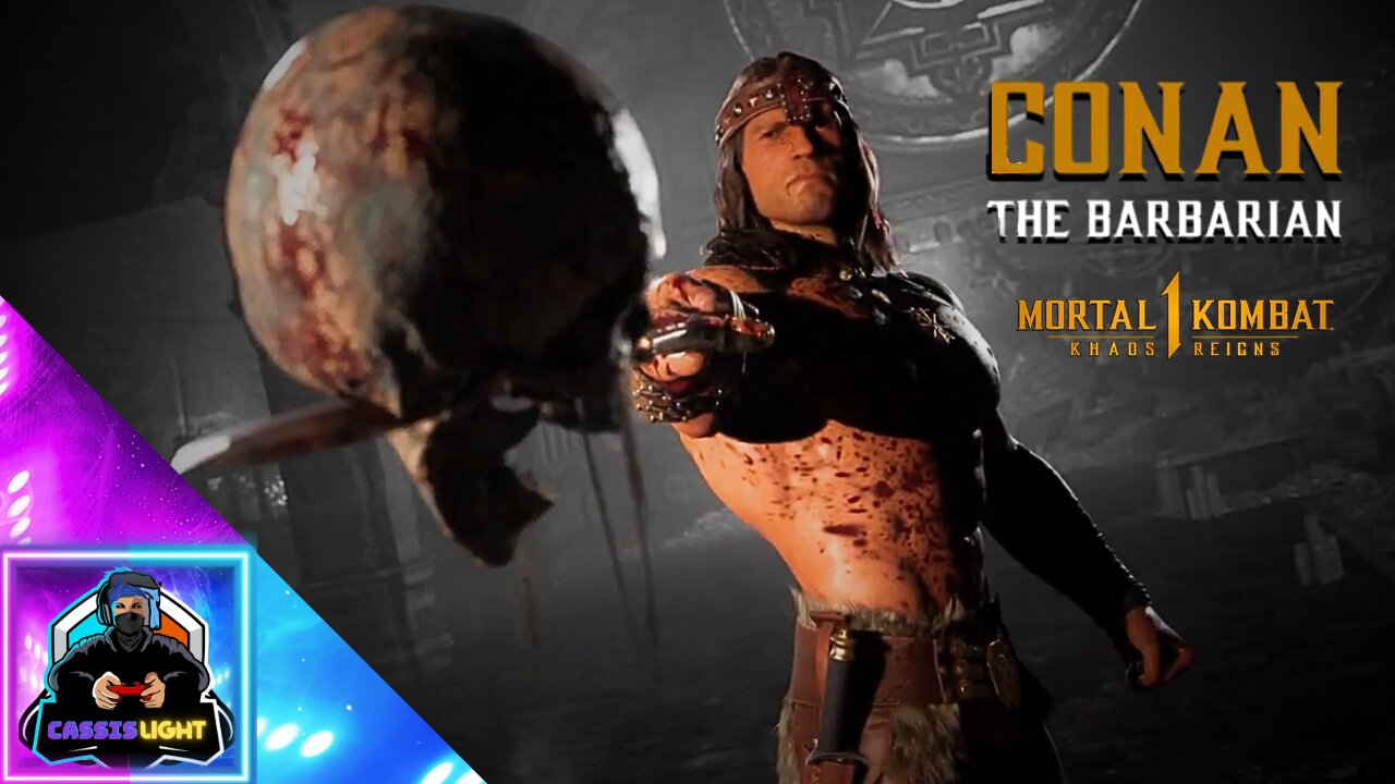 MORTAL KOMBAT 1 KHAOS REIGNS - CONAN THE BARBARIAN GAMEPLAY TRAILER