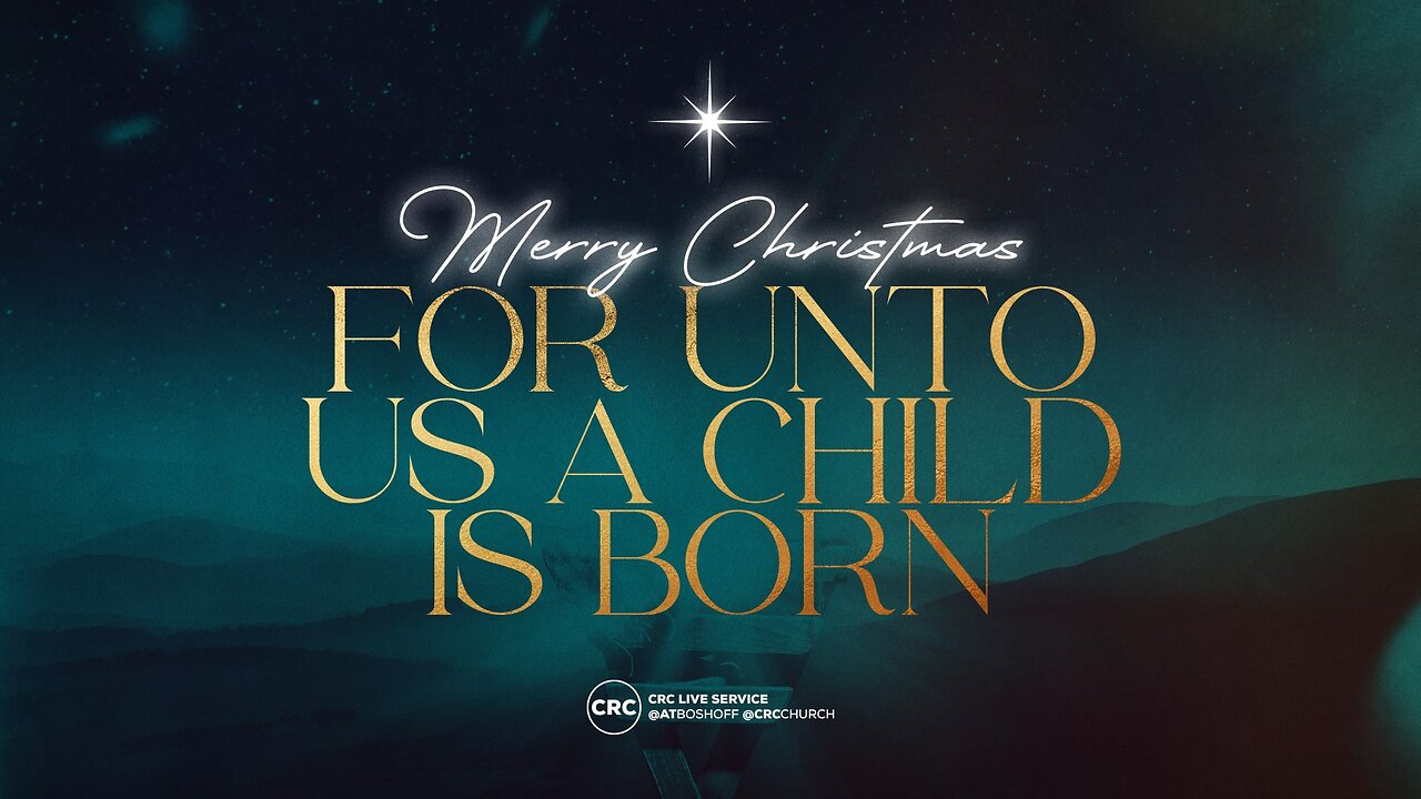 Christmas Celebration Service | CRC Church | 25 December 2024 AM