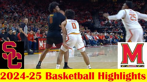 USC vs #20 Maryland Basketball Game Highlights 2 20 2025