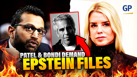 What Are They HIDING? Patel and Bondi Demand Full Epstein Files Now! | Elijah Schaffer