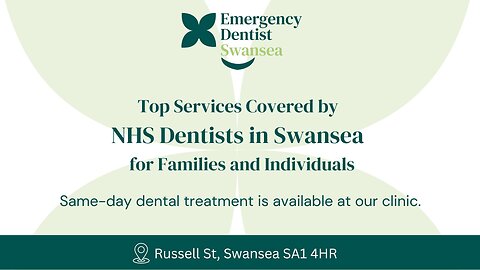 🦷 Find an NHS Dentist in Swansea – Quality Care for All!
