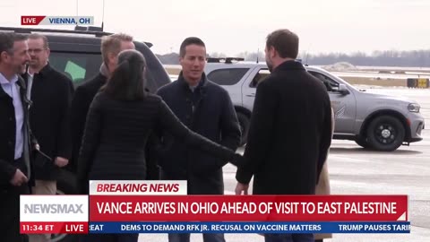 VP Vance will visit East Palestine, Ohio, today