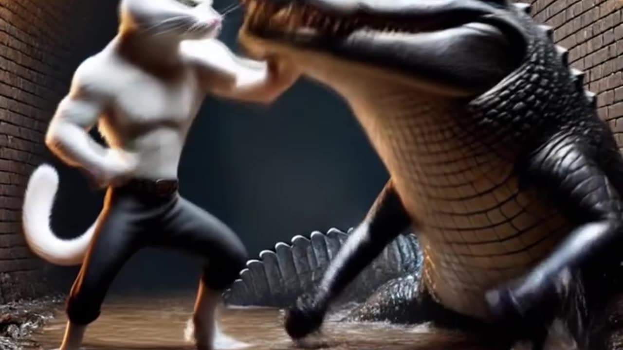 Beautiful Cat Full !into sewar his war