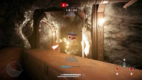 SWBF2 (2017): Arcade Onslaught Count Dooku Crait Gameplay