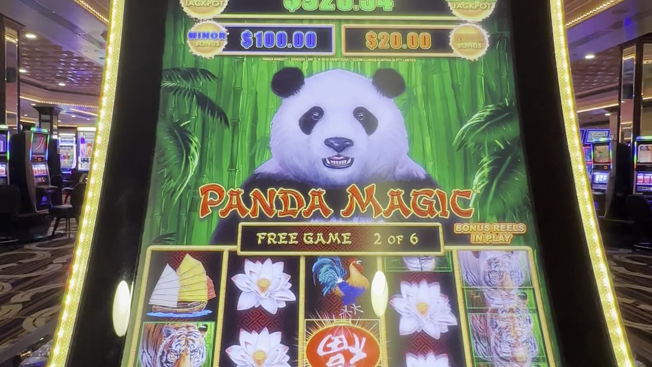 Bonus Round on #PandaMagic Slot 🎰💲🐼