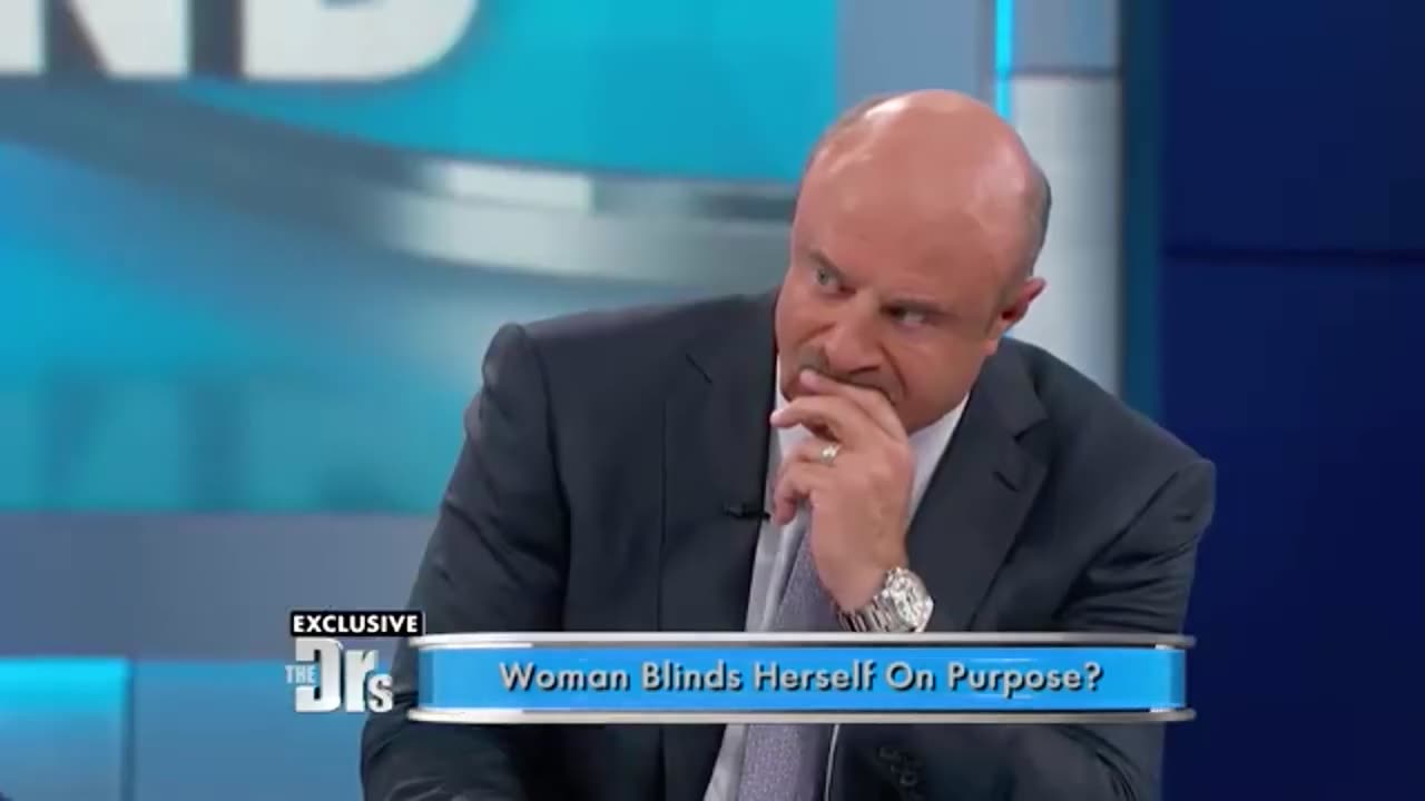 Doctors are not allowed to blind people who think they were born without eyes.
