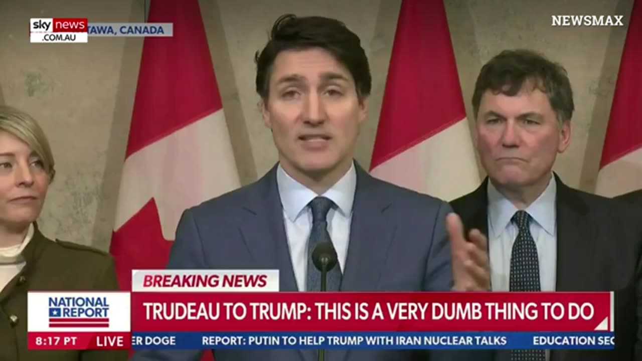 Humiliated Justin Trudeau cries on camera after heated conversation with Trump