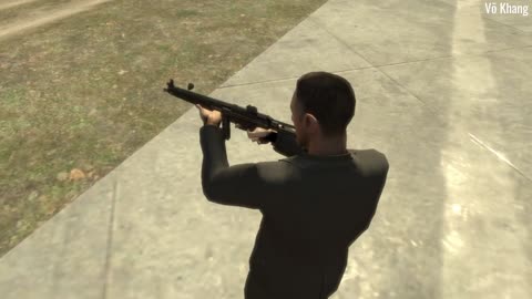 MP5 Submachine Gun: Animations, Firing ,Reloading