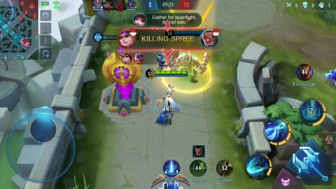 Silvana did it on christmas! no body kill her! #mobilelegends